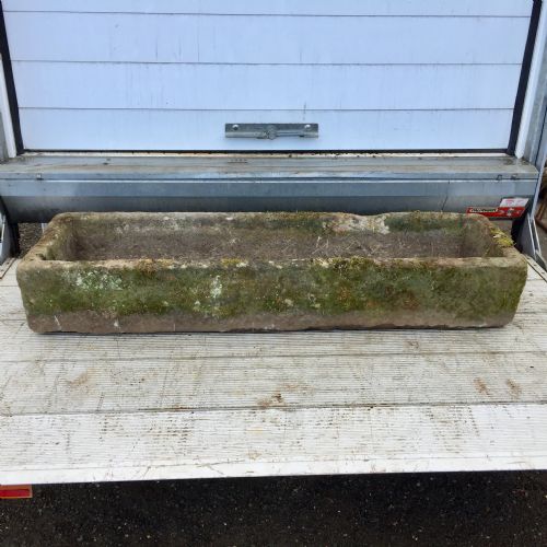 19th century sandstone trough - CATEGORY: ANTIQUE MISCELLANEOUS - DATED 19TH CENTURY