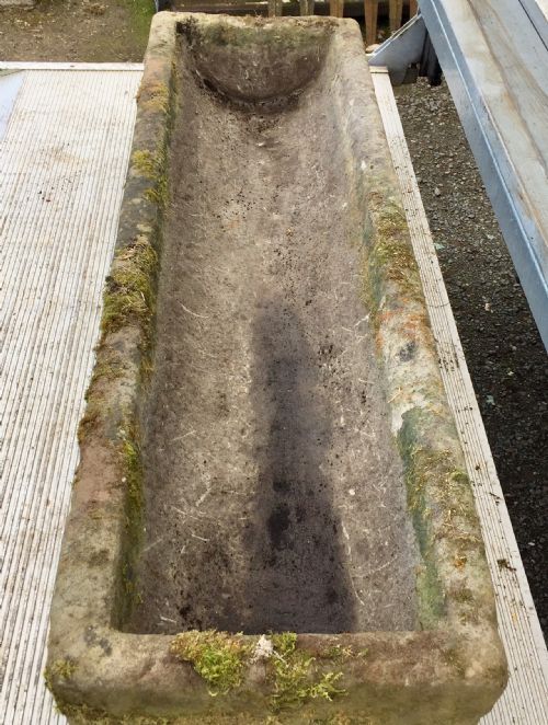 19TH CENTURY SANDSTONE TROUGH - ADDITIONAL PHOTO 4