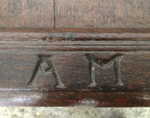 18TH CENTURY OAK PANELLED COFFER - ADDITIONAL PHOTO 4
