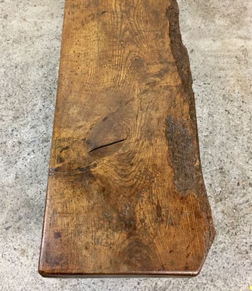 19TH CENTURY OAK PIG BENCH - ADDITIONAL PHOTO 5
