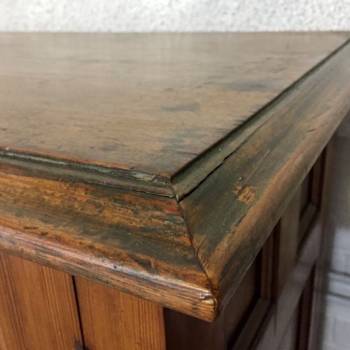 PAIR OF VICTORIAN PITCH PINE CUPBOARDS - ADDITIONAL PHOTO 10