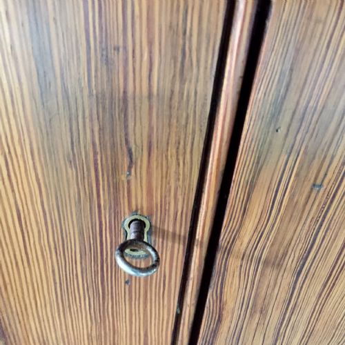 PAIR OF VICTORIAN PITCH PINE CUPBOARDS - ADDITIONAL PHOTO 11