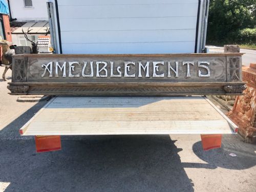 19th century french oak shop facade - CATEGORY: ANTIQUE MISCELLANEOUS - DATED 19TH CENTURY
