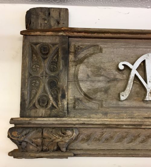 19TH CENTURY FRENCH OAK SHOP FACADE - ADDITIONAL PHOTO 2