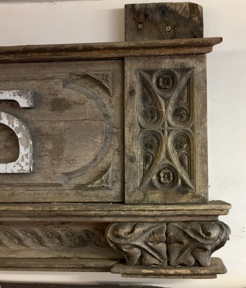 19TH CENTURY FRENCH OAK SHOP FACADE - ADDITIONAL PHOTO 7
