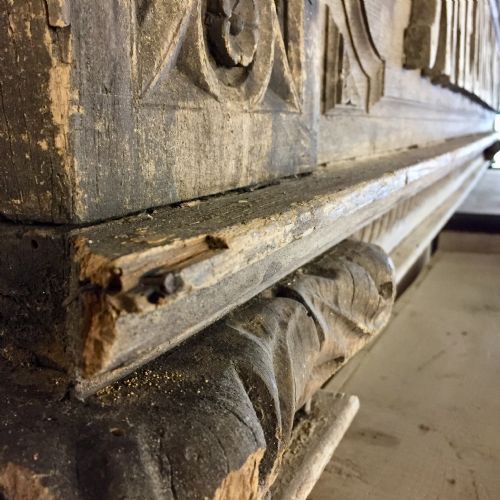 19TH CENTURY FRENCH OAK SHOP FACADE - ADDITIONAL PHOTO 11