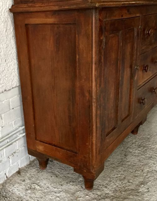 19TH CENTURY PINE HOUSEKEEPERS CUPBOARD IN ORIGINAL FINISH - ADDITIONAL PHOTO 20