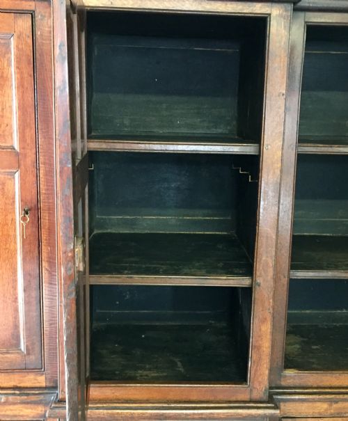 19TH CENTURY OAK AND ELM HOUSEKEEPERS CUPBOARD - ADDITIONAL PHOTO 9