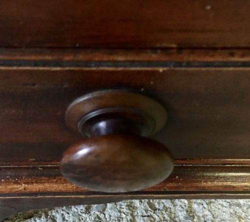VICTORIAN PINE MULE CHEST WITH INTERNAL CANDLE BOX - ADDITIONAL PHOTO 10
