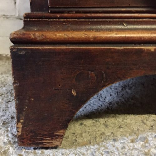 VICTORIAN PINE MULE CHEST WITH INTERNAL CANDLE BOX - ADDITIONAL PHOTO 12