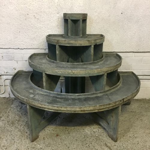 19th century 4 tier conservatory plant stand - CATEGORY: ANTIQUE MISCELLANEOUS - DATED 19TH CENTURY