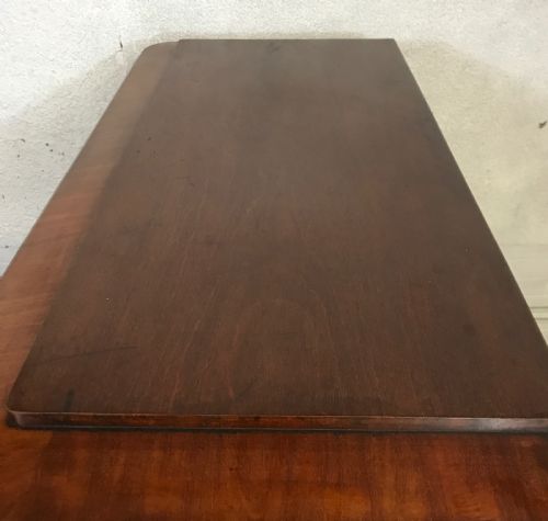 VICTORIAN MAHOGANY CHEST OF DRAWERS - ADDITIONAL PHOTO 3