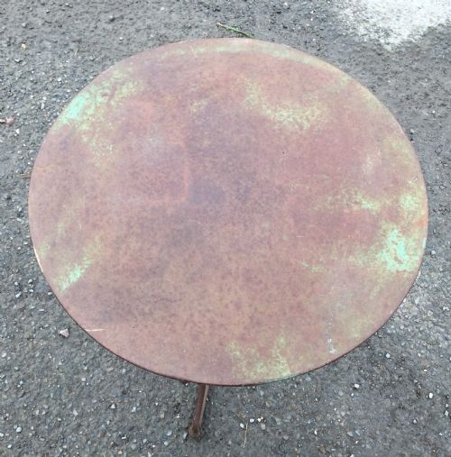 CIRCA 1900 FRENCH GUERIDON TABLE WITH ORIGINAL PAINT - ADDITIONAL PHOTO 2