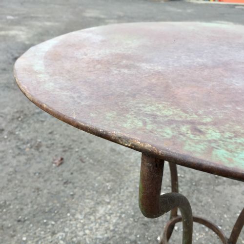 CIRCA 1900 FRENCH GUERIDON TABLE WITH ORIGINAL PAINT - ADDITIONAL PHOTO 3
