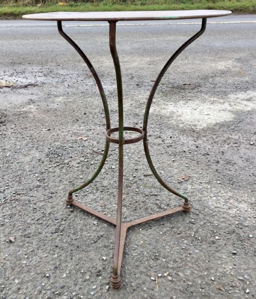 CIRCA 1900 FRENCH GUERIDON TABLE WITH ORIGINAL PAINT - ADDITIONAL PHOTO 4