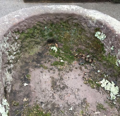19TH CENTURY SANDSTONE D END TROUGH - ADDITIONAL PHOTO 8
