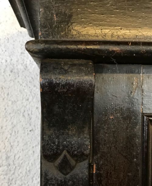 EARLY 19TH CENTURY WEST COUNTRY PINE HOUSEKEEPERS CUPBOARD - ADDITIONAL PHOTO 3