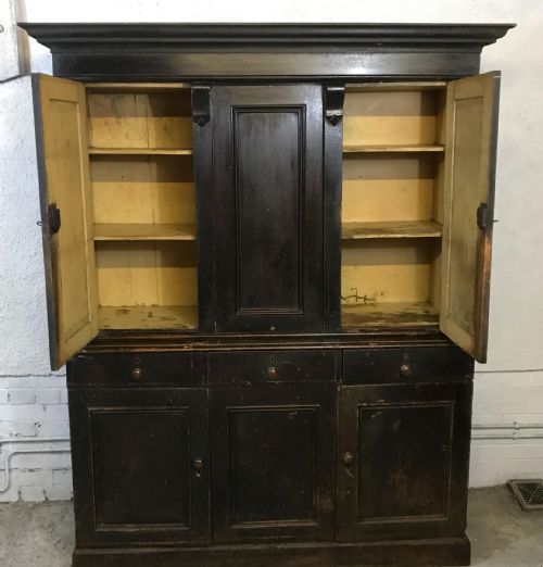 EARLY 19TH CENTURY WEST COUNTRY PINE HOUSEKEEPERS CUPBOARD - ADDITIONAL PHOTO 5