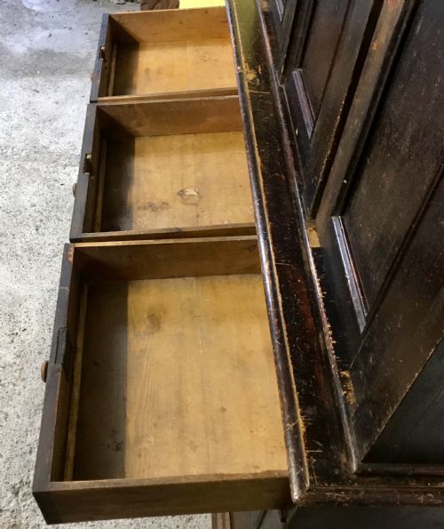 EARLY 19TH CENTURY WEST COUNTRY PINE HOUSEKEEPERS CUPBOARD - ADDITIONAL PHOTO 10