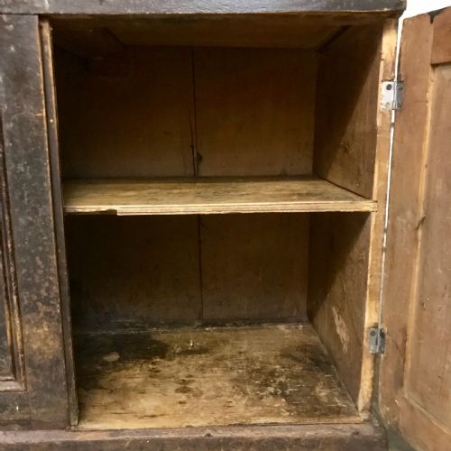 EARLY 19TH CENTURY WEST COUNTRY PINE HOUSEKEEPERS CUPBOARD - ADDITIONAL PHOTO 11