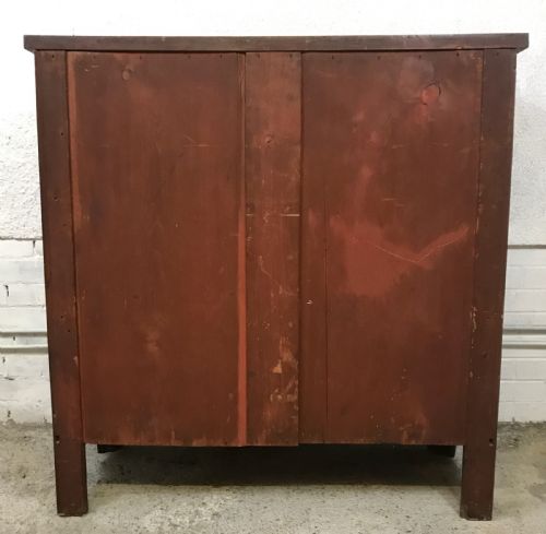 EARLY VICTORIAN MAHOGANY BOW FRONT CHEST OF DRAWERS - ADDITIONAL PHOTO 14