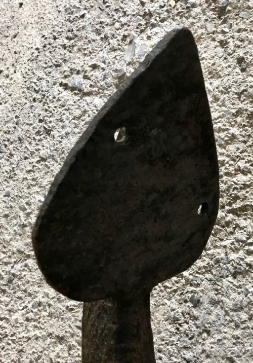 LARGE 19TH CENTURY IRON ANCHOR - ADDITIONAL PHOTO 3