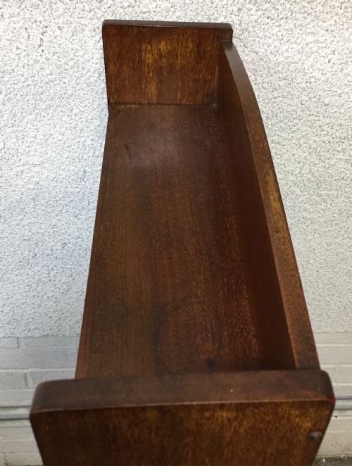 EDWARDIAN MAHOGANY BOOKCASE - ADDITIONAL PHOTO 3