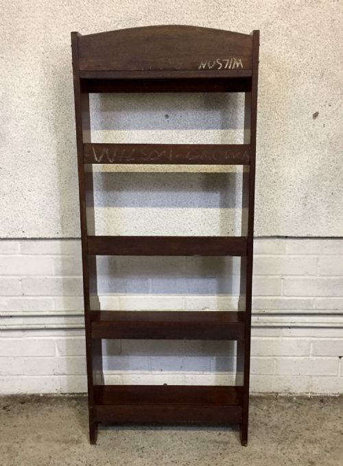 EDWARDIAN MAHOGANY BOOKCASE - ADDITIONAL PHOTO 10