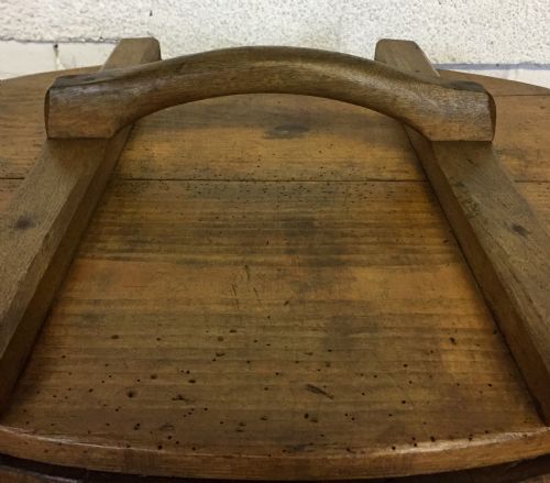 19TH CENTURY COOPERED BARREL - ADDITIONAL PHOTO 11