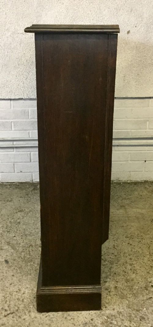 PAIR OF EDWARDIAN OAK BOOK SHELVES - ADDITIONAL PHOTO 6