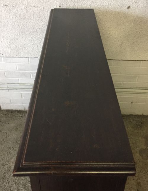 PAIR OF EDWARDIAN OAK BOOK SHELVES - ADDITIONAL PHOTO 10