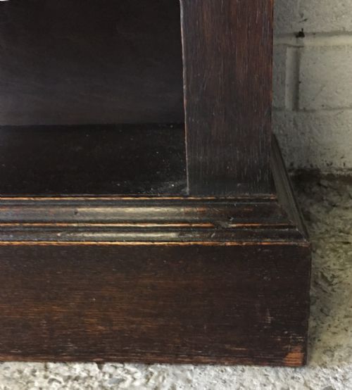 PAIR OF EDWARDIAN OAK BOOK SHELVES - ADDITIONAL PHOTO 13