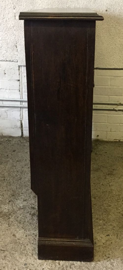 PAIR OF EDWARDIAN OAK BOOK SHELVES - ADDITIONAL PHOTO 15