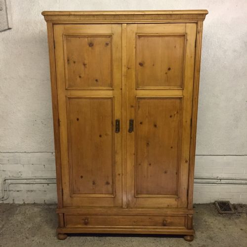 pine cupboard internally fitted with pigeon holes - CATEGORY: ANTIQUE CUPBOARDS - DATED 1900