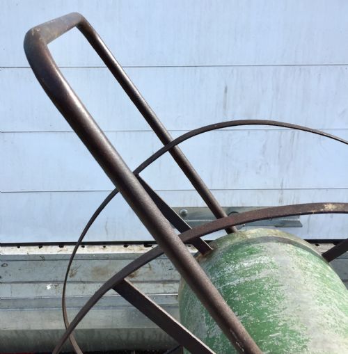 CIRCA 1920 COUNTRY HOUSE HOSE REEL TROLLEY - ADDITIONAL PHOTO 1