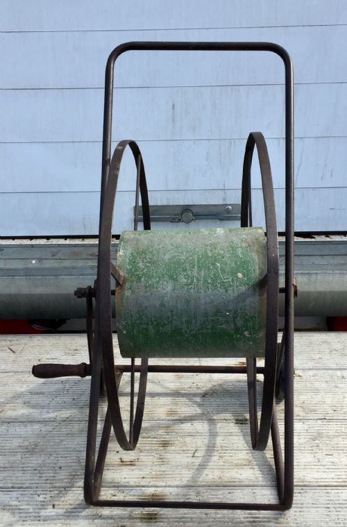 CIRCA 1920 COUNTRY HOUSE HOSE REEL TROLLEY - ADDITIONAL PHOTO 9
