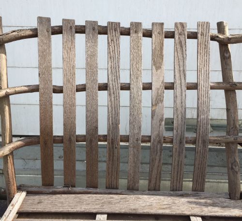MATCHING SET OF AMERICAN PORCH STICK FURNITURE COMPRISING 2 ROCKERS 2 ARM CHAIRS AND A BENCH - ADDITIONAL PHOTO 18