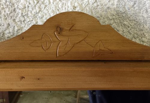 VICTORIAN PINE DRESSING CHEST - ADDITIONAL PHOTO 3