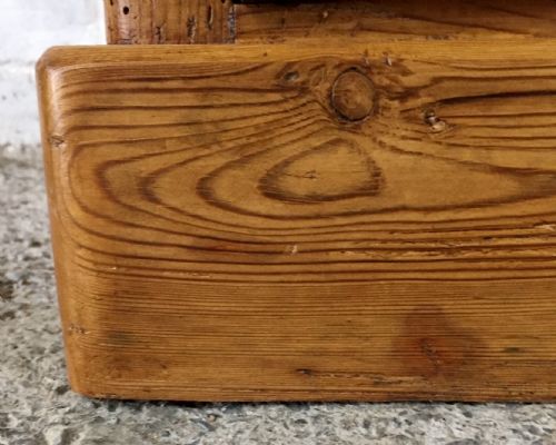 VICTORIAN PINE DRESSING CHEST - ADDITIONAL PHOTO 13