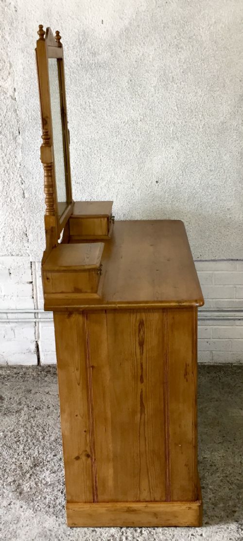 VICTORIAN PINE DRESSING CHEST - ADDITIONAL PHOTO 15