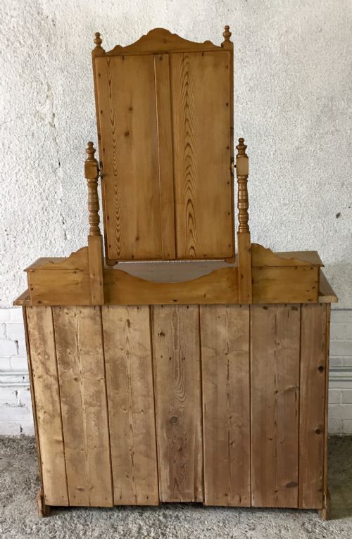 VICTORIAN PINE DRESSING CHEST - ADDITIONAL PHOTO 16
