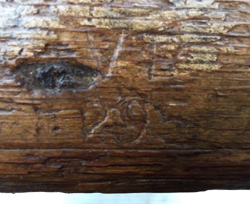 VICTORIAN PINE STRONG BOX WITH METAL CORNER STRAPS - ADDITIONAL PHOTO 3