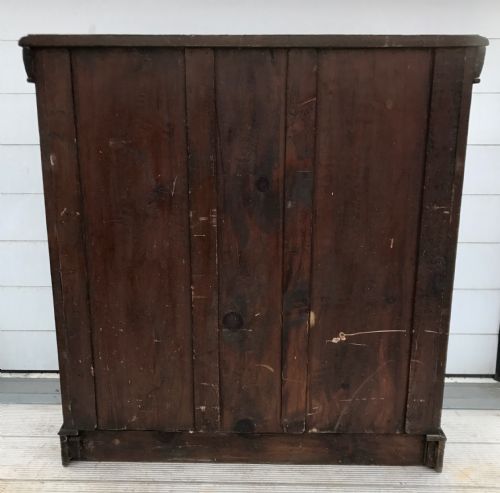 VICTORIAN ENGLISH CARVED OAK BOOKCASE WITH ADJUSTABLE SHELVES - ADDITIONAL PHOTO 10