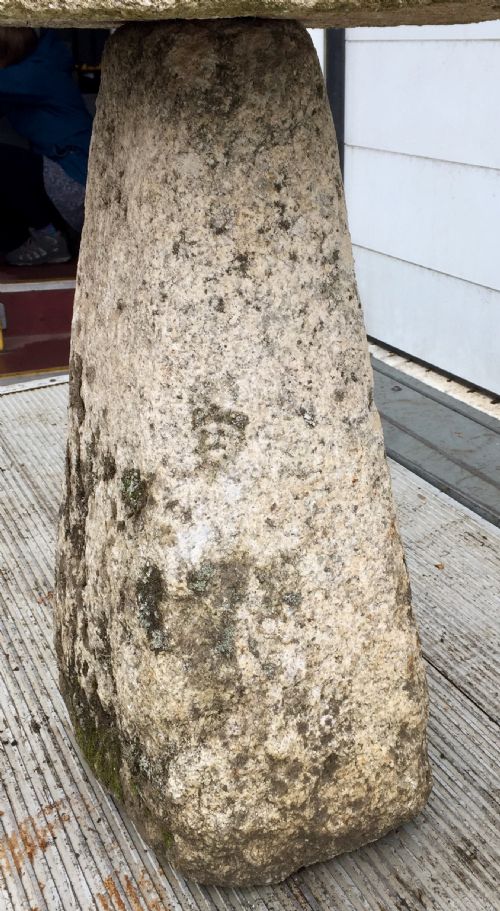 19TH CENTURY CORNISH GRANITE STADDLE STONE - ADDITIONAL PHOTO 5
