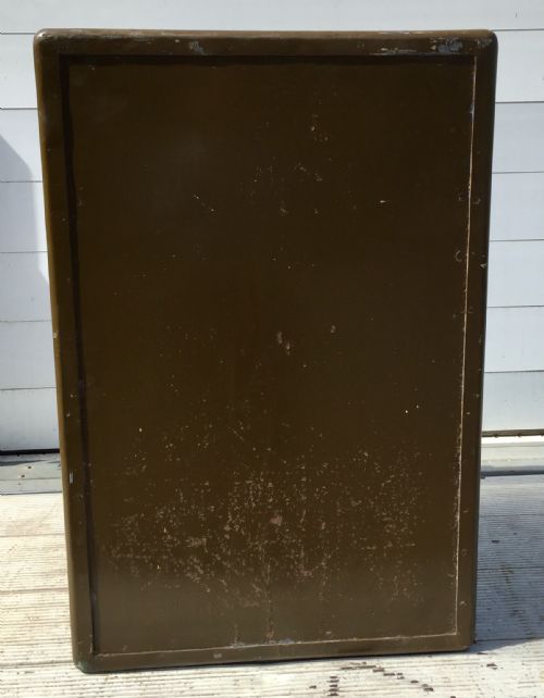 EARLY 20TH CENTURY SAFE COMPLETE WITH KEY - ADDITIONAL PHOTO 14