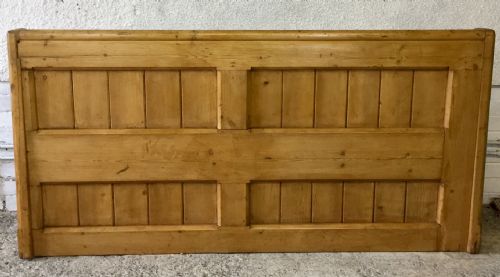 VICTORIAN PINE CHURCH PEW - ADDITIONAL PHOTO 10