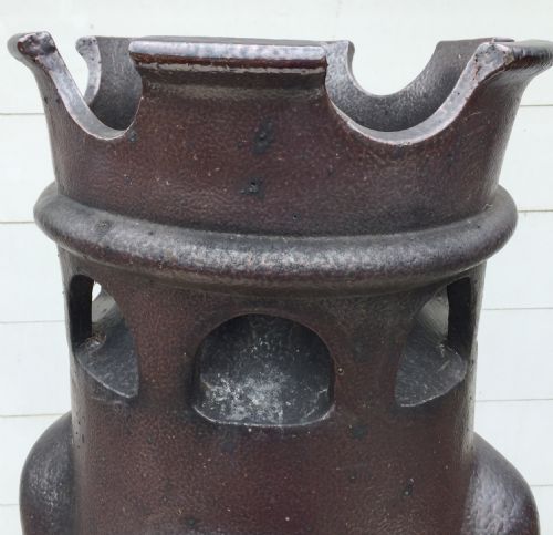 VICTORIAN SALT GLAZED CHIMNEY POT - ADDITIONAL PHOTO 1