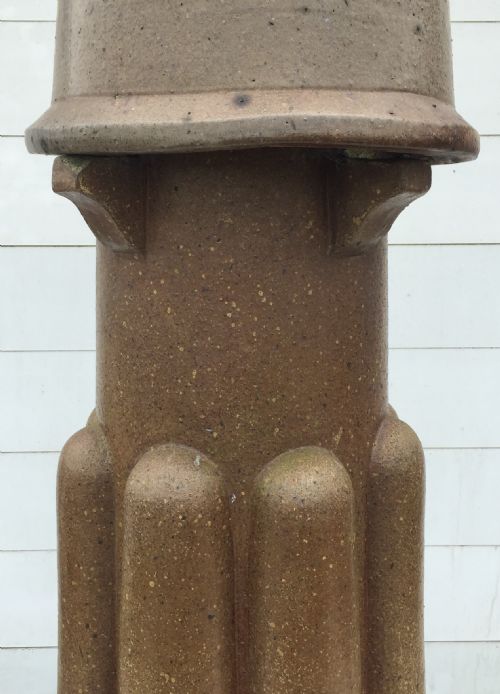 VICTORIAN SALT GLAZED CHIMNEY POT - ADDITIONAL PHOTO 4