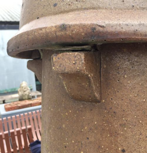 VICTORIAN SALT GLAZED CHIMNEY POT - ADDITIONAL PHOTO 5