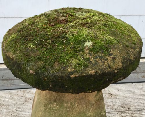 19TH CENTURY SANDSTONE STADDLE STONE - ADDITIONAL PHOTO 1